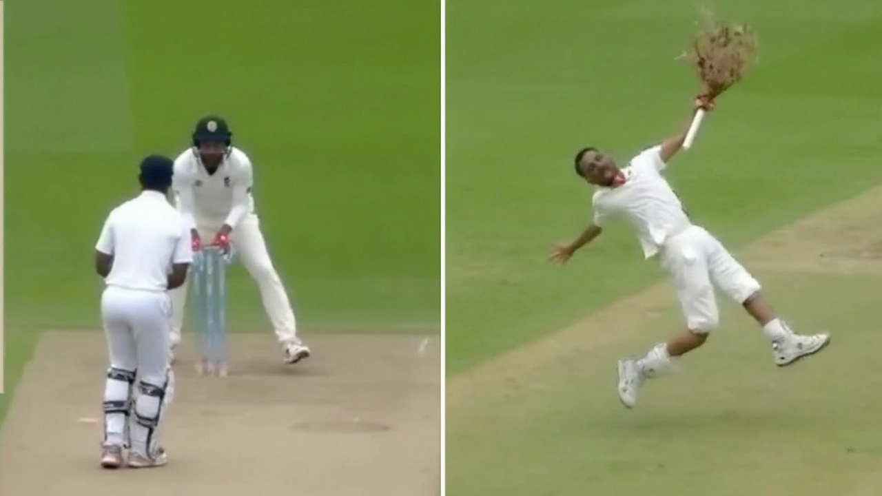 Edgbaston टेस्ट में मोहम्मद सिराज का शानदार एक हाथ से कैच, भारत की ऐतिहासिक जीत में बना निर्णायक मोड़
