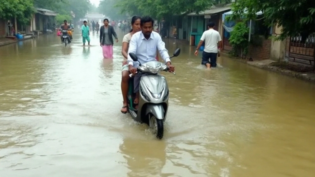 हरियाणा में तेज बारिश का कहर: 10 जिलों में झमाझम, 9 शहरों में अलर्ट, सांसद किरण चौधरी का घर डूबा