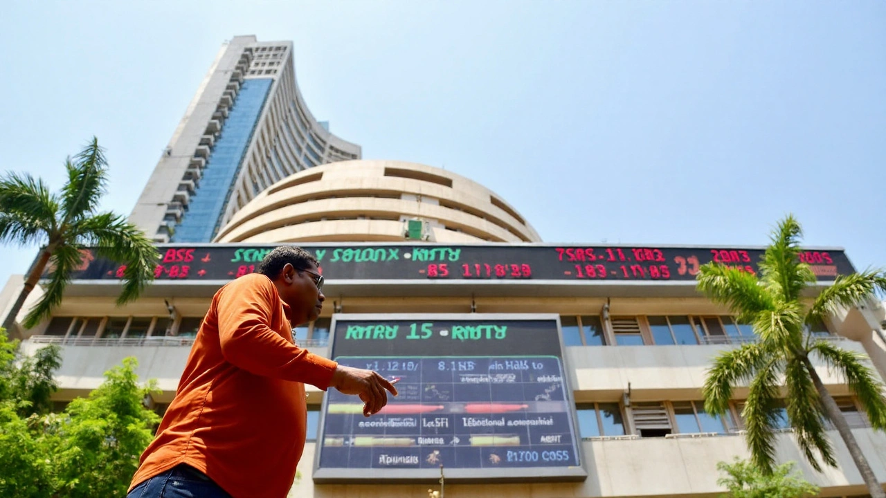 Sensex-Nifty में U-टर्न: शुरुआती गिरावट के बाद 4 जुलाई 2025 को बढ़त के साथ बंद