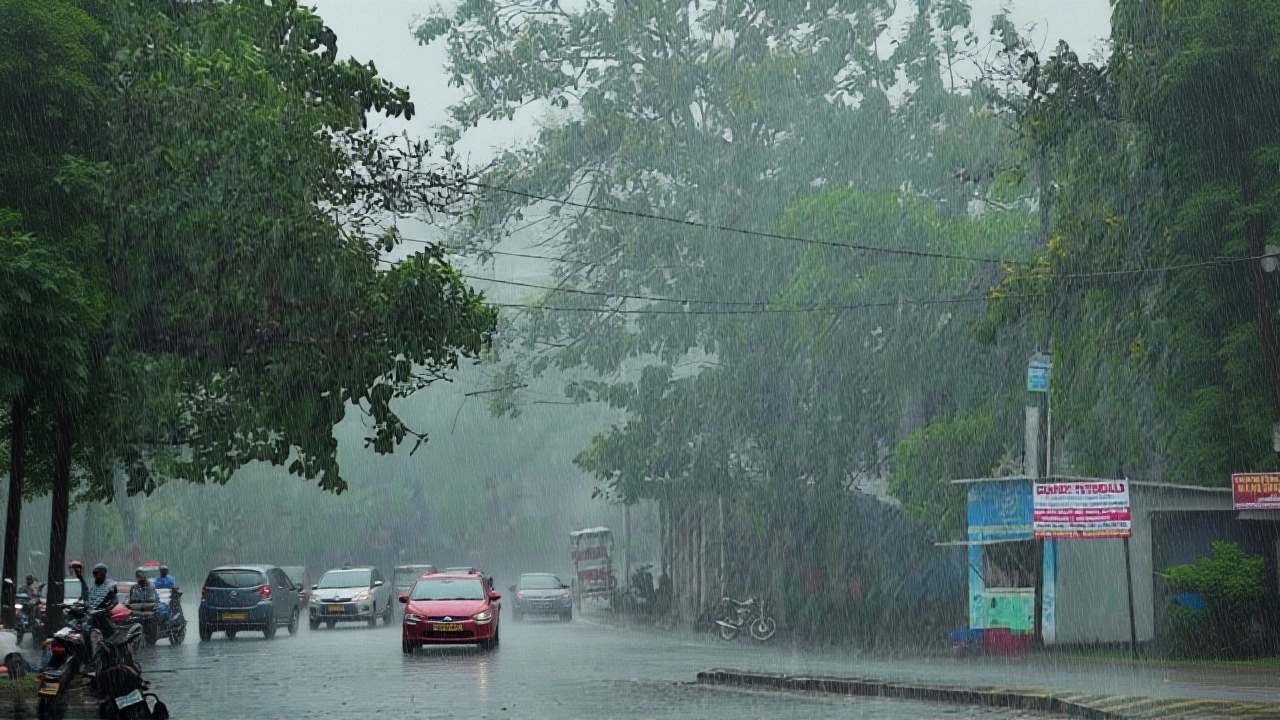IMD ने झारखंड में 25‑29 सितंबर तक तूफ़ान‑बारिश चेतावनी जारी की