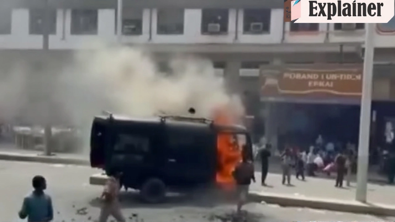 लेह में हिंसक प्रदर्शन: राज्यता का संघर्ष, 4 मौतें और बीजेपी कार्यालय व CRPF की आग